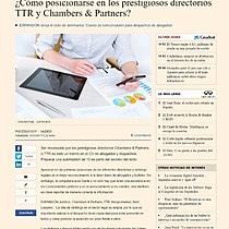 Cmo posicionarse en los prestigiosos directorios TTR y Chambers & Partners?